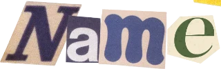 name
